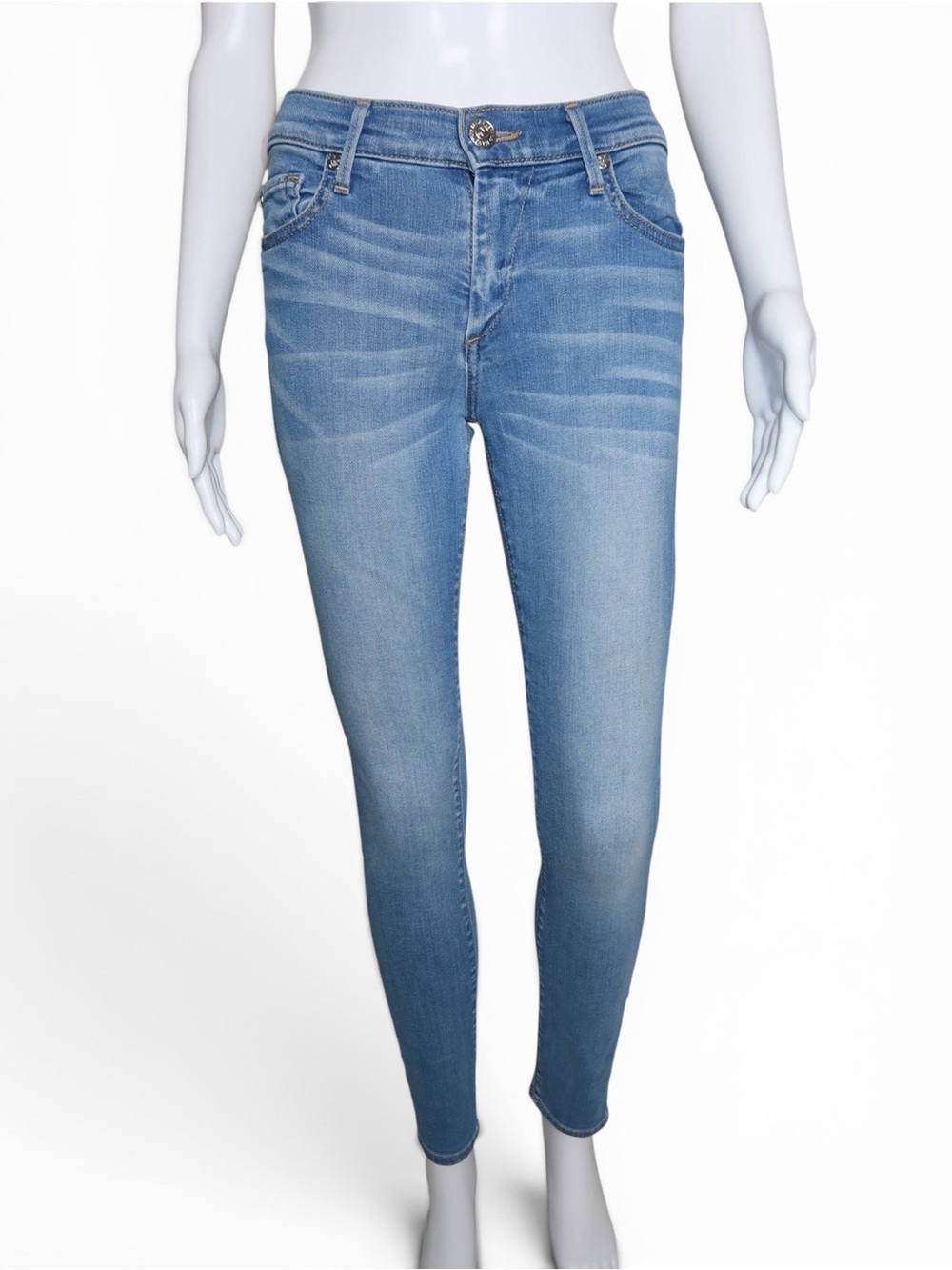 True Religion Women's Light Wash Skinny Jeans